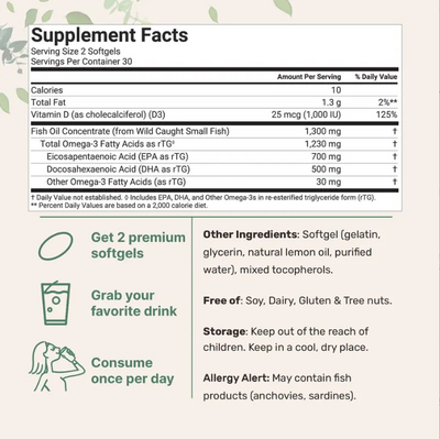 Supreme Omega-3 Fish Oil