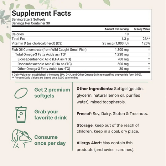 Supreme Omega-3 Fish Oil